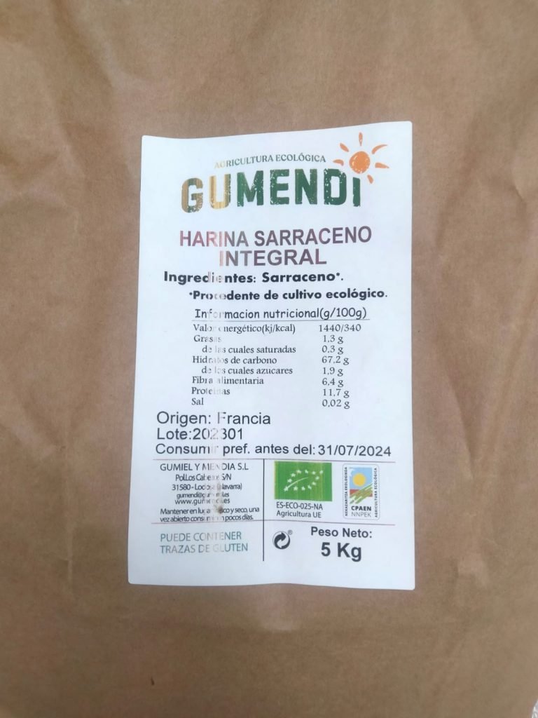 HARINA TRIGO SARRACENO BIO 250gr