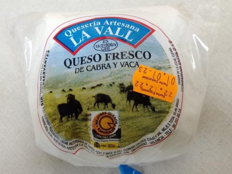 QUESO FRESCO VACA/CABRA LA VALL 0.500GRMS