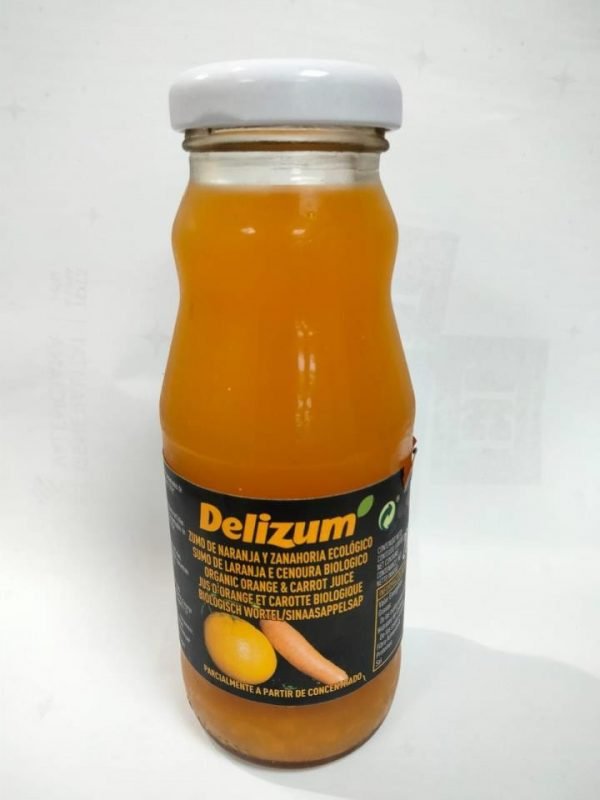 ZUMO ZANAHORIA CON NARANJA DELIZUM 200 ml BIO